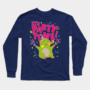 Party time frog Long Sleeve T-Shirt